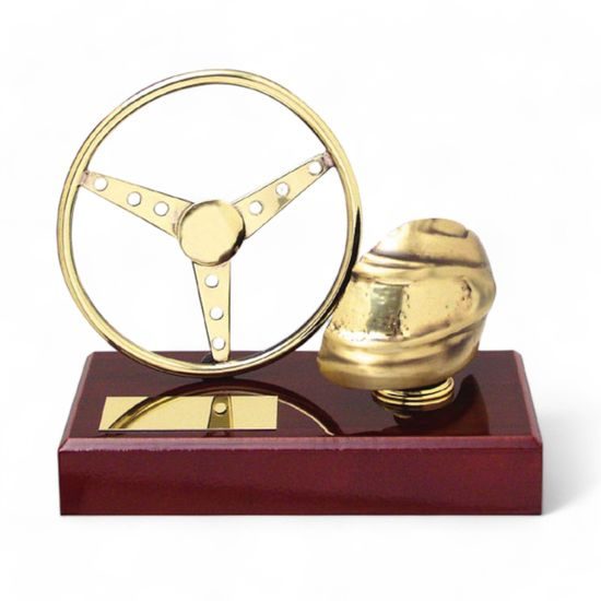 Aragon Motorsports Handmade Metal Trophy