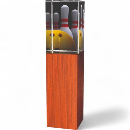 Lumina Tenpin Bowling Wood and Glass Award