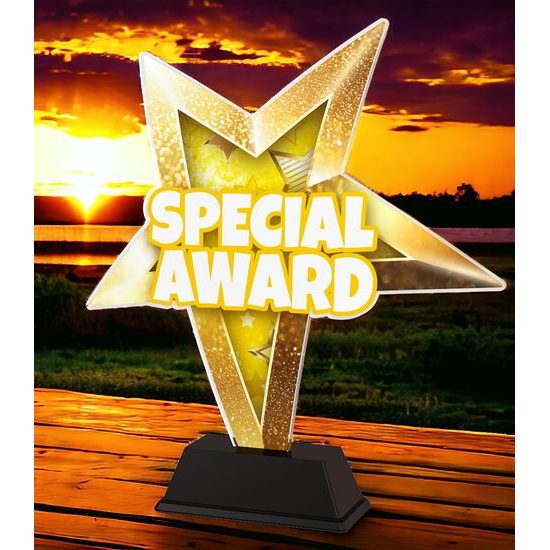 Special Award Star Trophy