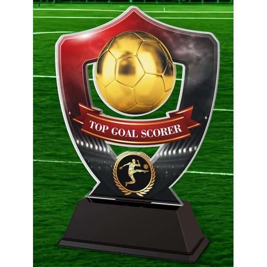 Club Colours Top Goal Scorer Shield Trophy