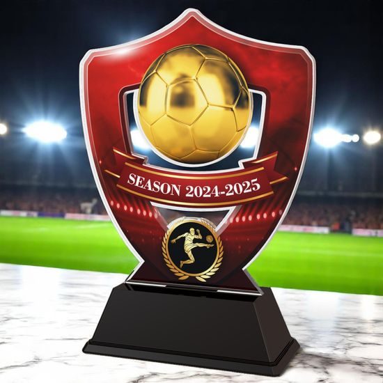Club Colours Football Squad 2024-25 Shield Trophy