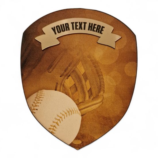 Regal Birchwood Baseball Sepia Shield