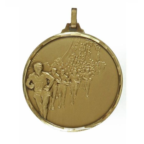 Diamond Edged Marathon Running Bronze Medal