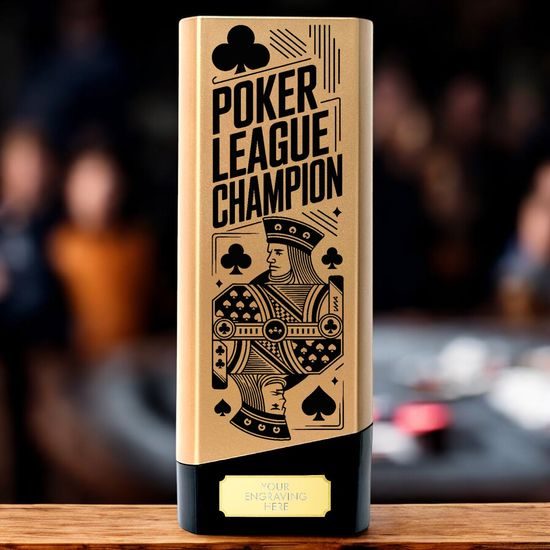 Tower Elite Heavyweight Poker League Champion Trophy