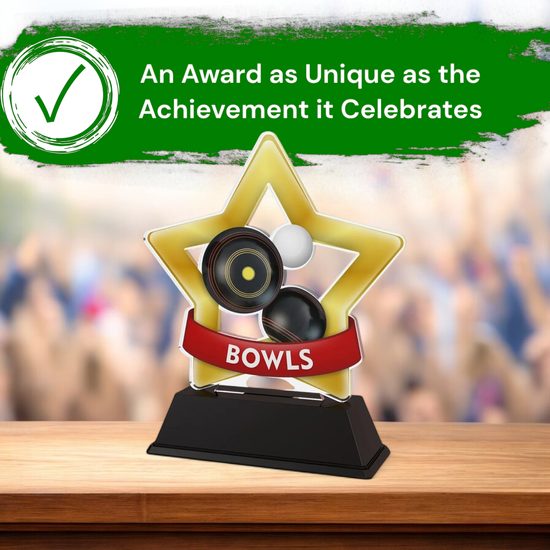Mini Star Bowls Trophy