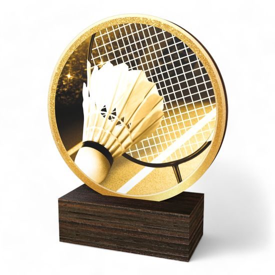 Holt Classic Badminton Real Wood Trophy