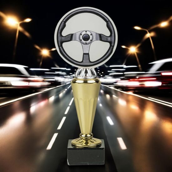Capri Motorsports Steering Wheel Trophy