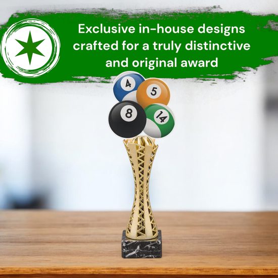 Genoa Pool Balls Trophy