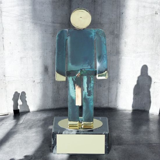 Toledo Martial Arts Handmade Metal Trophy