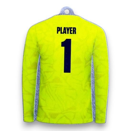 Custom Laser Cut Stainless Steel Club Shirt Medal