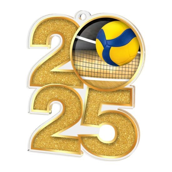 Volleyball 2025 Medal