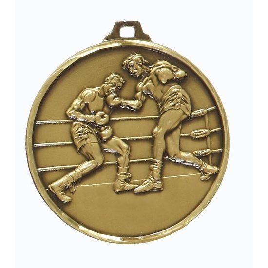 Diamond Edged Boxing Bronze Medal