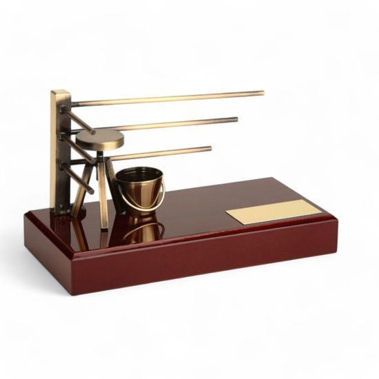 Aragon Boxing Ring Handmade Metal Trophy