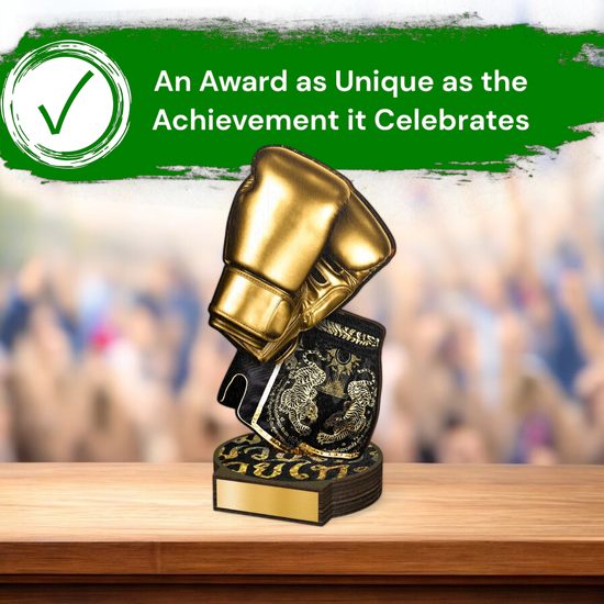 Grove Kick Boxing Real Wood Trophy