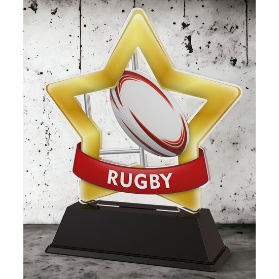 Mini Star Rugby Trophy