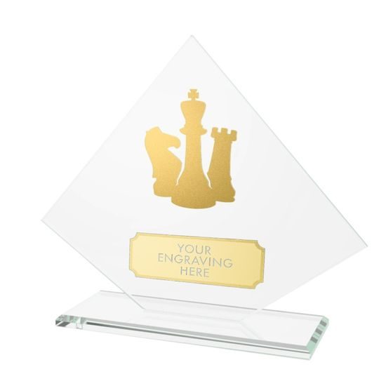 Vanguard Glass and Metal Fusion Chess Trophy