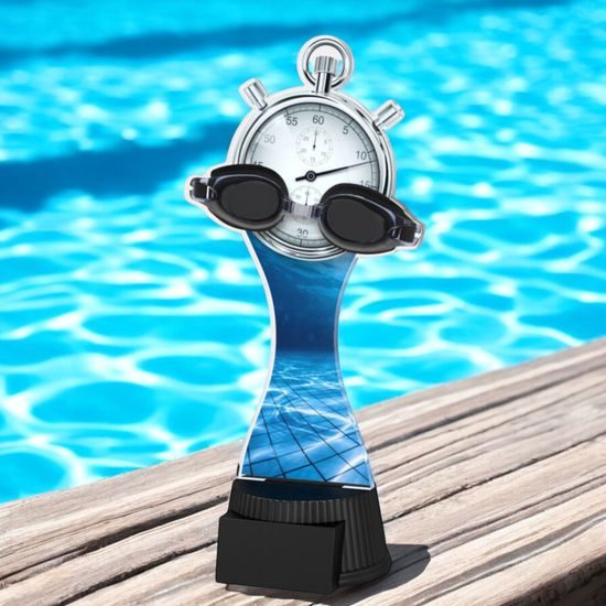 Toronto Swimming Stopwatch and Goggles Trophy
