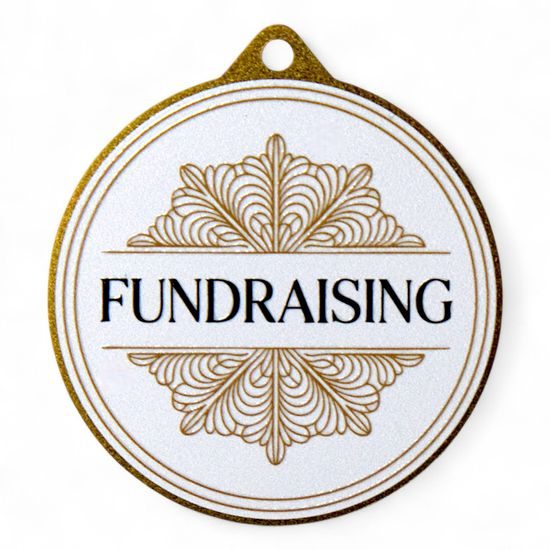 Quantum Fundraising Stainless Steel Medal