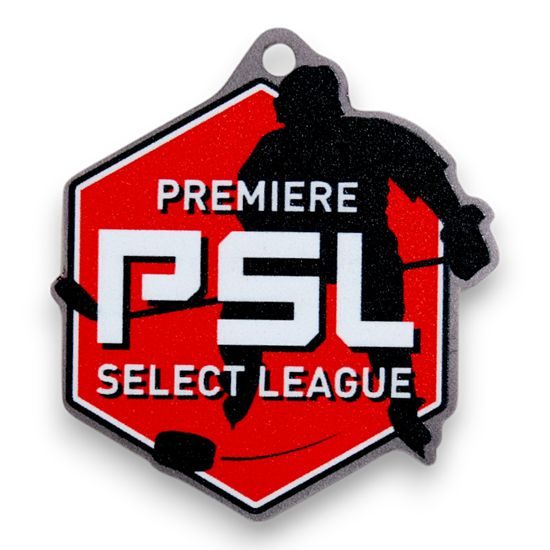 Custom Laser Cut Metal Club Medal