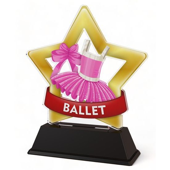 Mini Star Ballet Dance Trophy