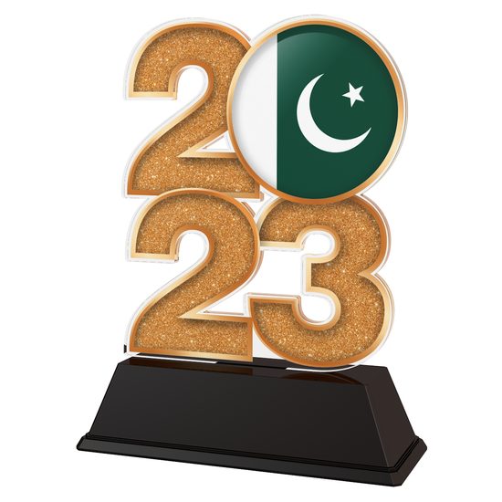 Pakistan Flag 2023 Trophy