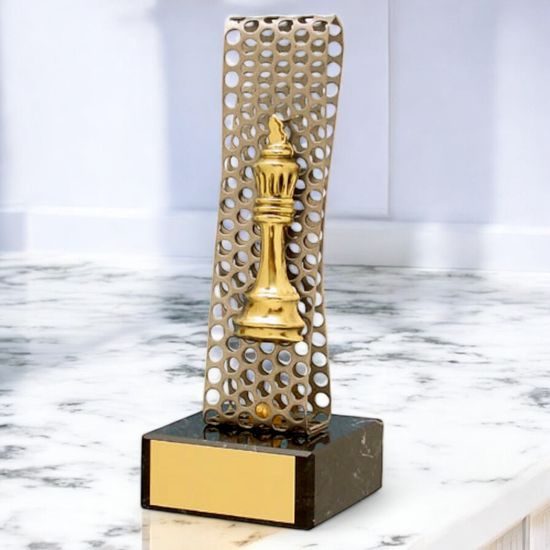 Salamanca Chess Handmade Metal Trophy