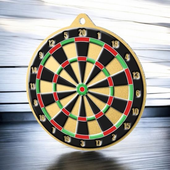 Aurum Darts Stainless Steel Medal