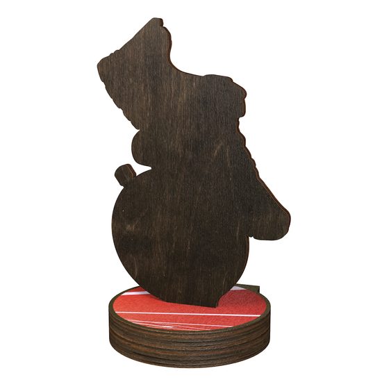 Grove Running Athletics Real Wood Trophy