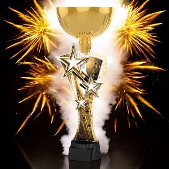 Triple Star Classic Shooting Gold Trophy Cup