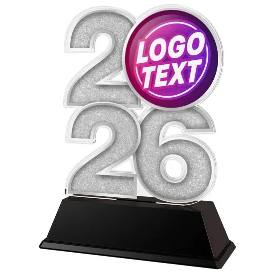 Custom Year Trophy – Acrylic Award with Year Selection
