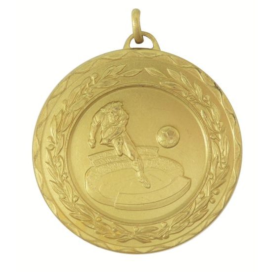 Laurel Football Stadium Striker Gold Medal