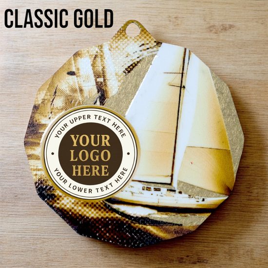 Dodeca Sailing Stainless Steel Logo Insert Medal