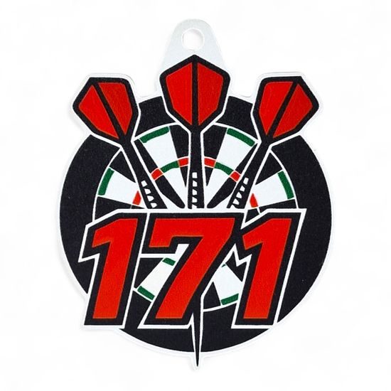 Aurum Darts 171 Stainless Steel Medal