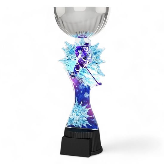 Montreal Ice Hockey Snowflake Silver Cup Trophy
