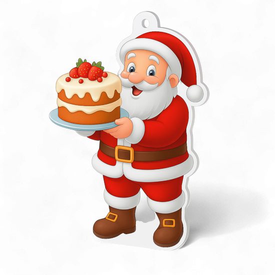 Jolly Father Christmas Bake Off Medal