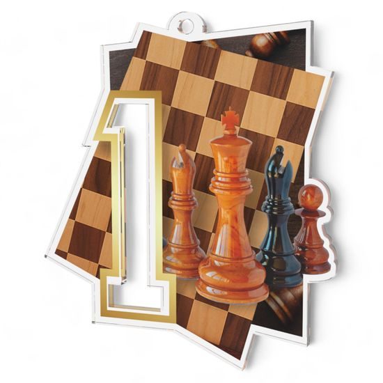 Poznan Chess Number 1 Medal