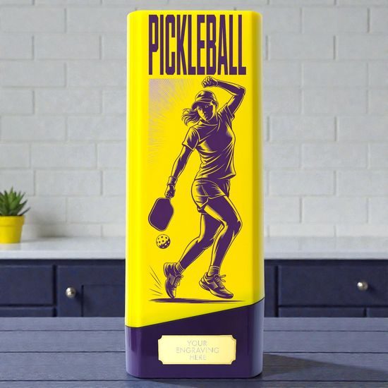 Tower Elite Heavyweight Women's Pickleball Trophy