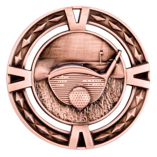 V-Tech Golf Bronze Medal 60mm