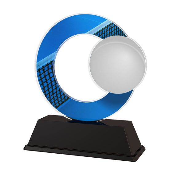 Rio Blue Table Tennis Trophy