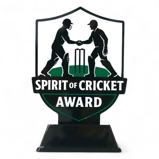 Pavilion Spirit of Cricket Award Trophy