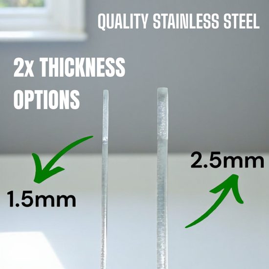 Aurum Karate Stainless Steel Logo Insert Medal