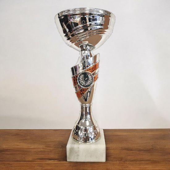 Carnaby Silver Bronze Trim Cup