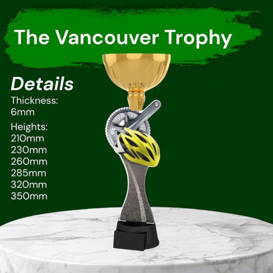 Vancouver Road Cycling Gold Cup Trophy