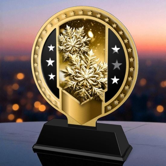 Sentinel Classic Stainless Steel Snowflake Trophy