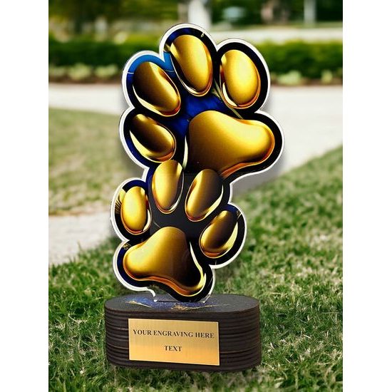 Altus Dog Paw Trophy