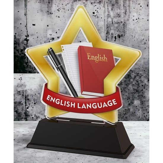 Mini Star English Language Trophy