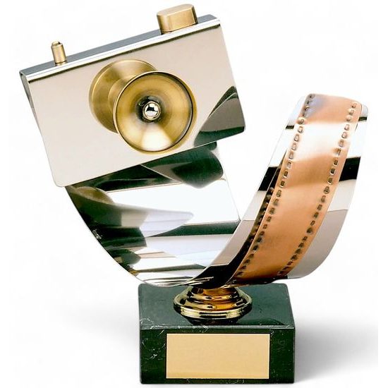 Focus Photography Camera Handmade Metal Trophy