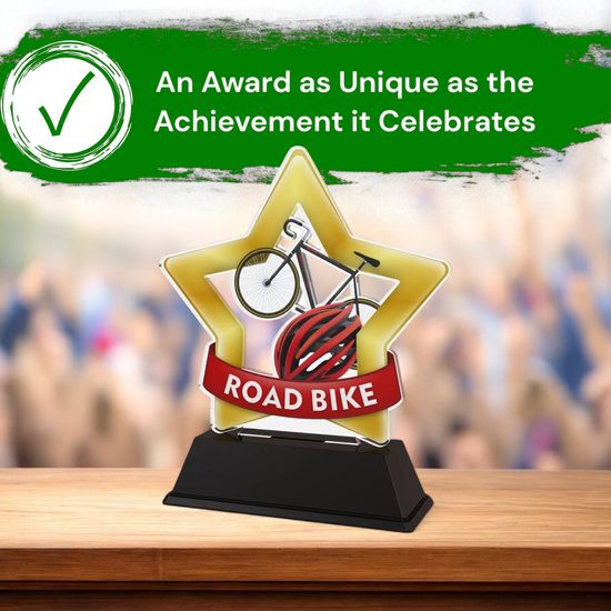 Mini Star Road Bike Trophy