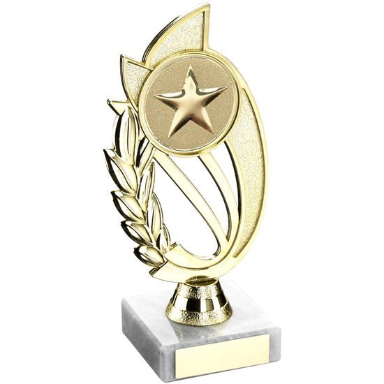 Gold Star Logo Insert Trophy