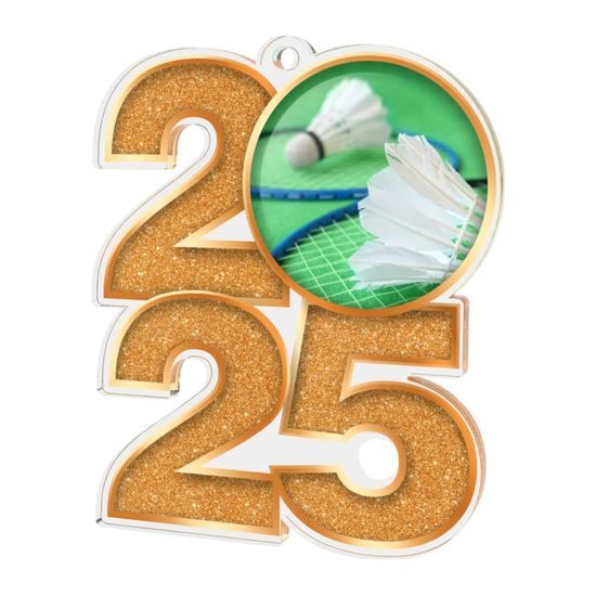 Badminton 2025 Medal
